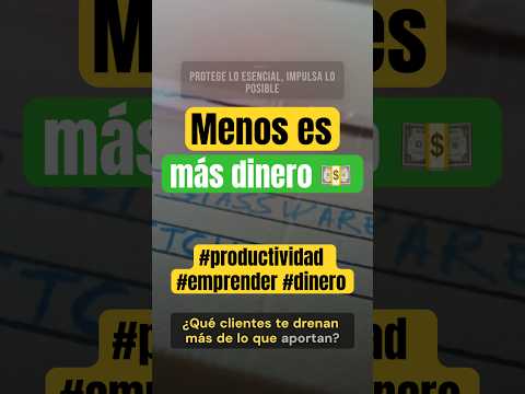 El poder de decir que NO 🚫 Crece eliminando lo que sobra ➖ #minimalismo #negocios #exito