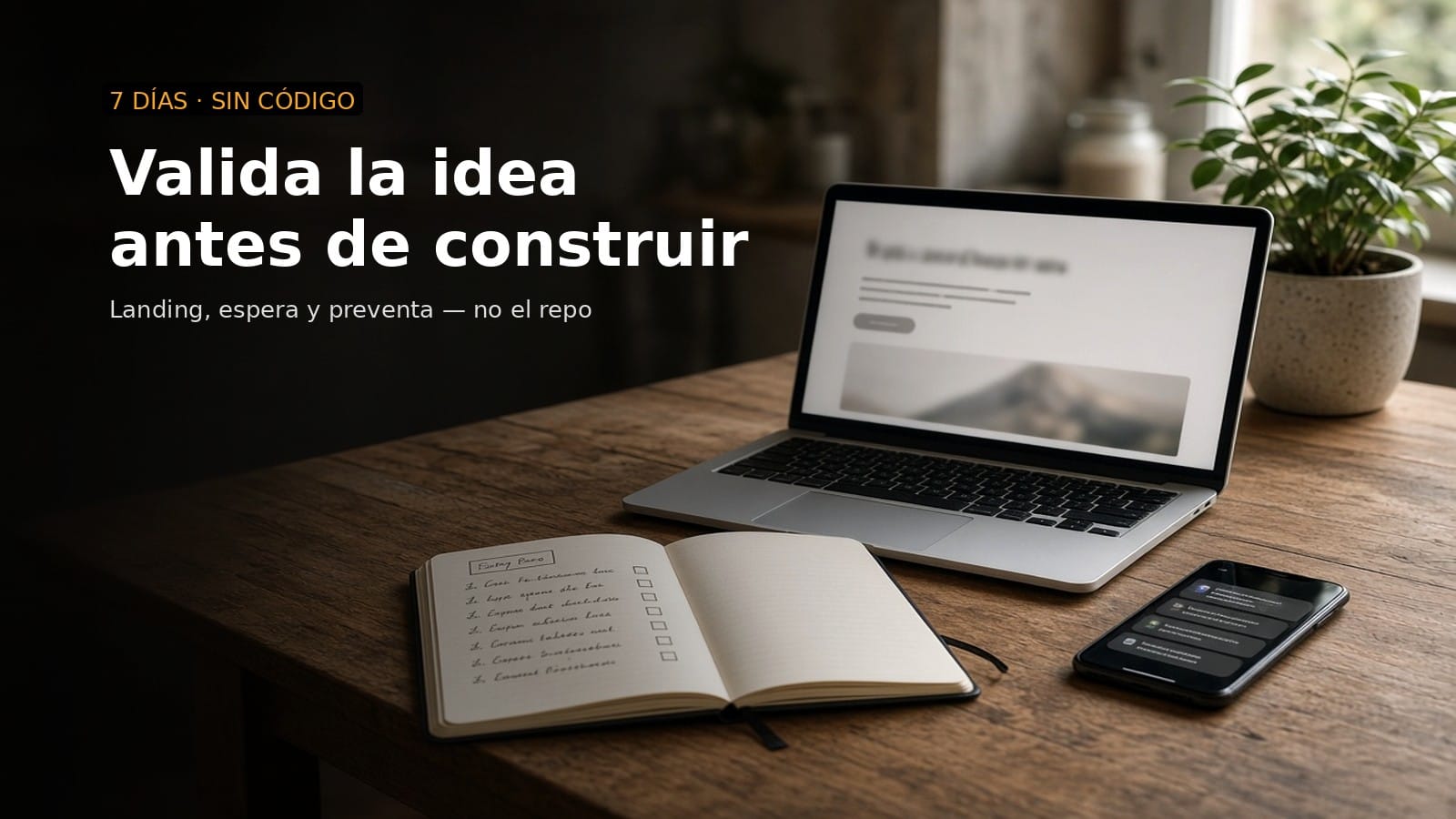 Miniatura de Cómo validar una idea de negocio en una semana sin gastar en desarrollo