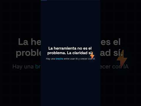 🪞 La brecha más grande en tu negocio no es de marketing ni de producto… es de identidad 🤯 #ia