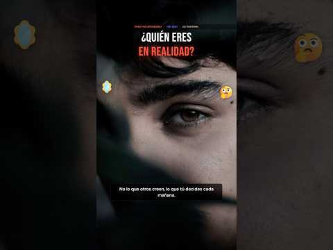 Tu identidad no es fija, la construyes cada día #identidad #crecimiento #decisiones