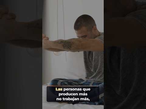 Por qué los más productivos no trabajan más sino que empiezan mejor 💪 ⚡#Productivo #Hábitos #Éxito