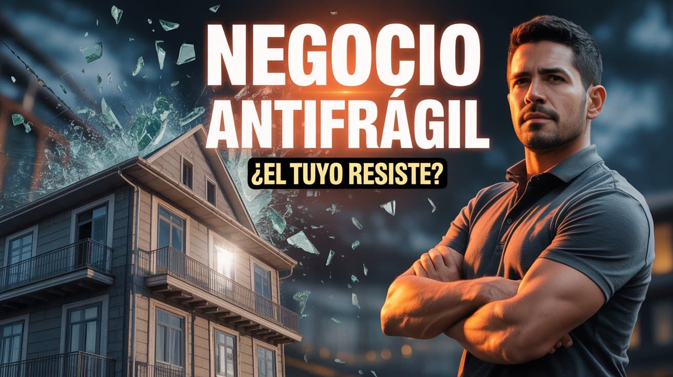 Imagen destacada para Antifragilidad Empresarial: Cómo Construir un Negocio que Mejora con el Caos