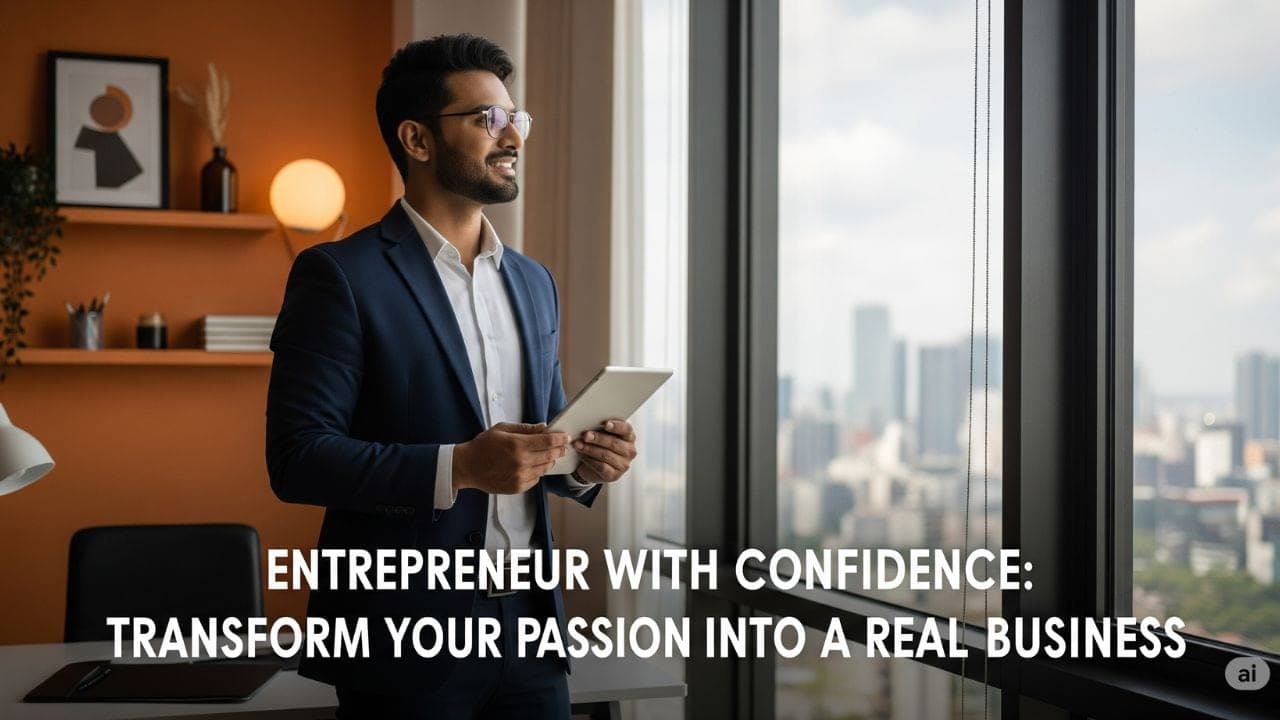 Emprende con Confianza: Transforma tu Pasión en un Negocio Real