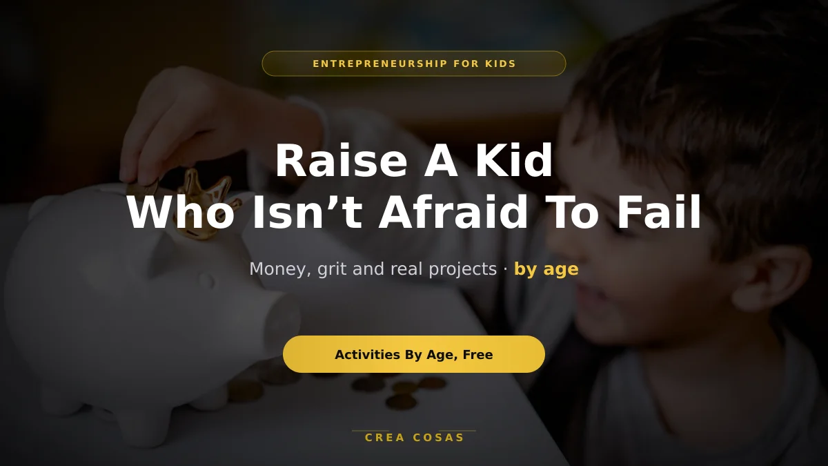 Imagen destacada para Emprendimiento para niños: cómo enseñarlo en casa y el colegio